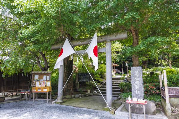 葛原岡神社の入口の写真