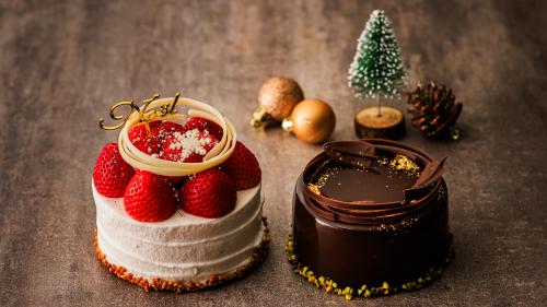 ショートケーキとショコラドノエル